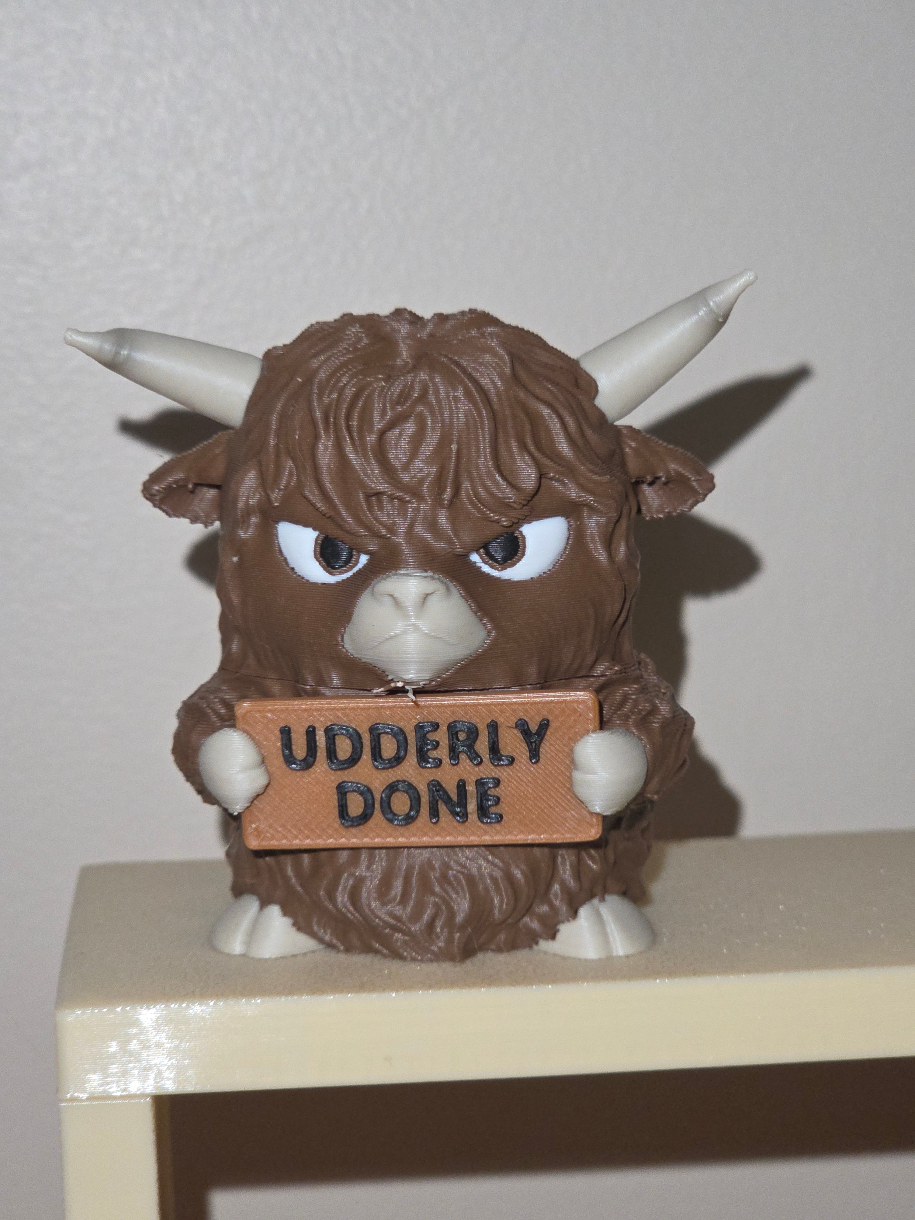 Animals With Attitude - Highland Cow